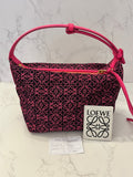Pre Loved Loewe Cubi Bag in Pink & Purple