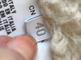 Pre Loved Prada Denim & Faux Shearling Jacket UK8