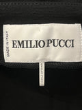 Pre Loved Emilio Pucci Black Dress with Belt size UK8