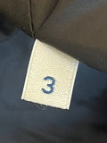 Moncler Black Down Jacket Size 3 fits UK 12-14