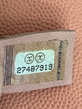Pre Loved Chanel Coco Top Handle Bag in Pink Caviar Leather (excellent)