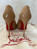 Christian Louboutin Simple Pumps - nude platform size UK 4