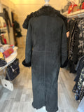 Pre Loved Joseph Toscana Shearling Long Coat size M(excellent)