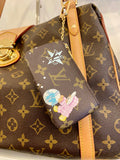 Louis Vuitton Mongram Ltd. Edition 2017 Christmas Animation Key Pouch (new)