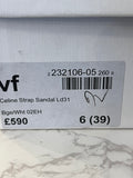 Pre Loved Celine Leo Strap Sandals UK 6 (excellent)