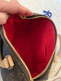 Pre Loved Louis Vuitton Monogram Speedy Bandoulier with Web Strap
