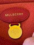 Mulberry Large Antony in Red Grained Leather