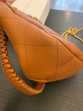 Chanel Tan Braided Handle Chain Hobo