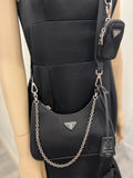 Pre Loved Prada Re-edition 2005 Cossbody Bag & Coin Purse