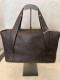 Pre Loved Chanel Brown All Day Long Tote