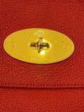 Mulberry Large Antony in Red Grained Leather