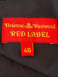 Pre Loved Vivienne Westwood Sleeveless Black Crepe Dress