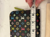 Pre Loved Louis Vuitton Multicolour Portefeuille Organiser Purse