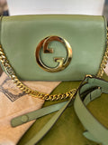 Gucci Apple Green Leather Blondie Bag