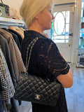 Chanel Classic Flap Bag 2019 in Black Lambskin Leather (reserved)