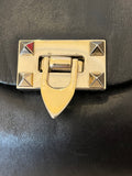 Pre Loved Valentino Garavani Black Leather Rockstud Bag