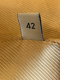 Pre Loved Gucci Tweed Jacket in a Citrus Shade It42 Uk10