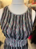 Pre Loved Missoni Fine Knit Stretch Stripe Dress Size S