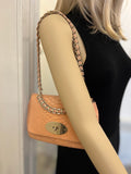 Mulberry Cecily Shoulder Bag in Plaster Pink Exotic Leather