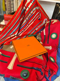 Pre Loved Hermes Cannes et Cannes 90cm silk scarf (excellent)