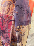 Hermes Sheer Brides Rebelles Mousseline Silk Shawl 140cm