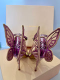 Pre Loved Sophia Webster Pink Chiara Butterfly Heels UK4