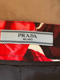Pre Loved Prada Roses Skirt size 40 uk 8