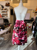 Pre Loved Prada Roses Skirt size 40 uk 8