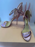 Pre Loved Sophia Webster Pink Chiara Butterfly Heels UK4
