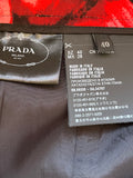 Pre Loved Prada Roses Skirt size 40 uk 8