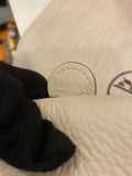 Hermes Mini Evelyne 16 in Craie Clemence Leather (new)