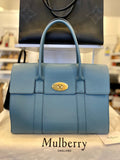 Mulberry Bayswater in Dark Frozen Blue