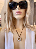 Pre Loved Gucci Marmont Crystal Necklace