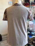 Pre Loved Dolce & Gabbana Tie Neck Top IT 38 UK6-8 (excellent)