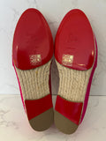 Pre Loved Christian Louboutin Pink Satin Espadrilles UK4