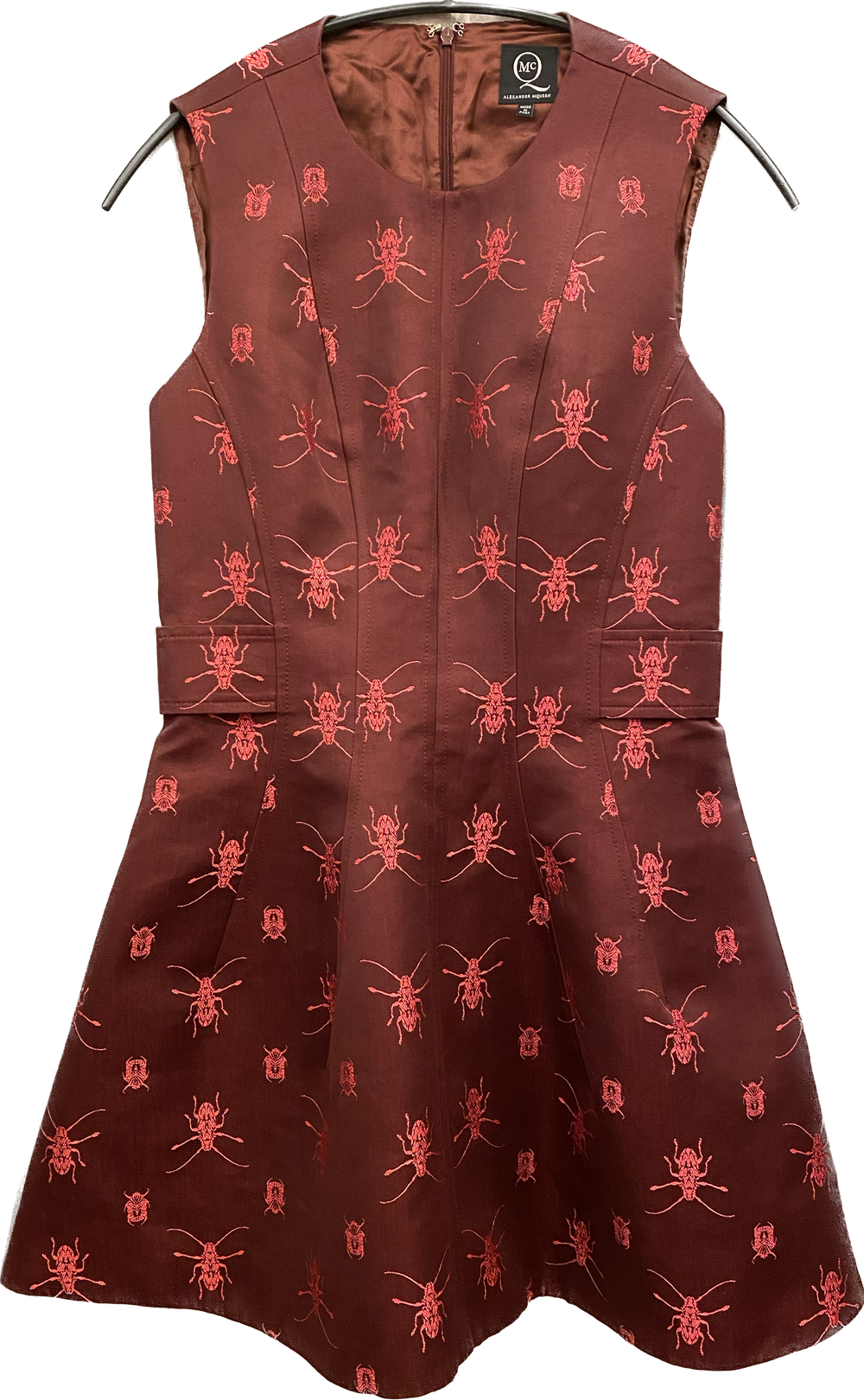 Pre Loved Alexander McQueen Bug Dress uk8