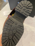 Pre loved Chanel CC Brown Quilted Loafers UK5.5 (new)