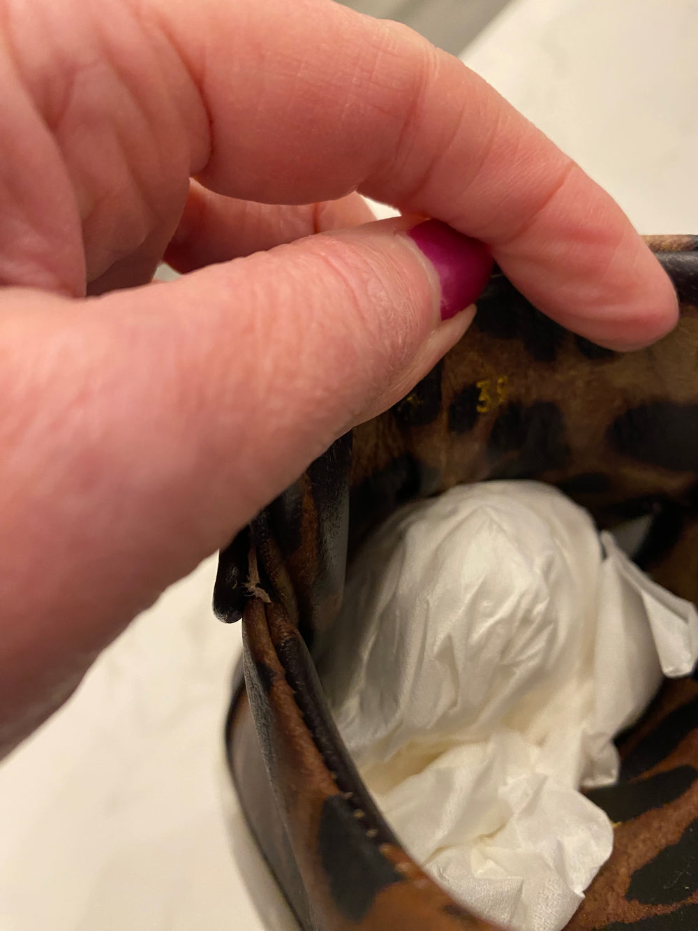 Preloved Christian Louboutin Vieirissima Orlato Sneakers Leopard size UK 6 (new)