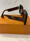 Pre Loved Louis Vuitton Square Tortoishell sunglasses (as new) Reserved