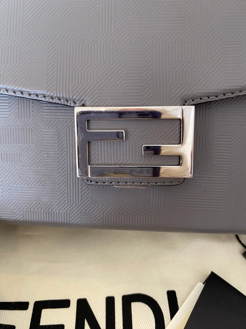 Pre Loved Fendi Baguette Soft Trunk Bag Unisex (as new)