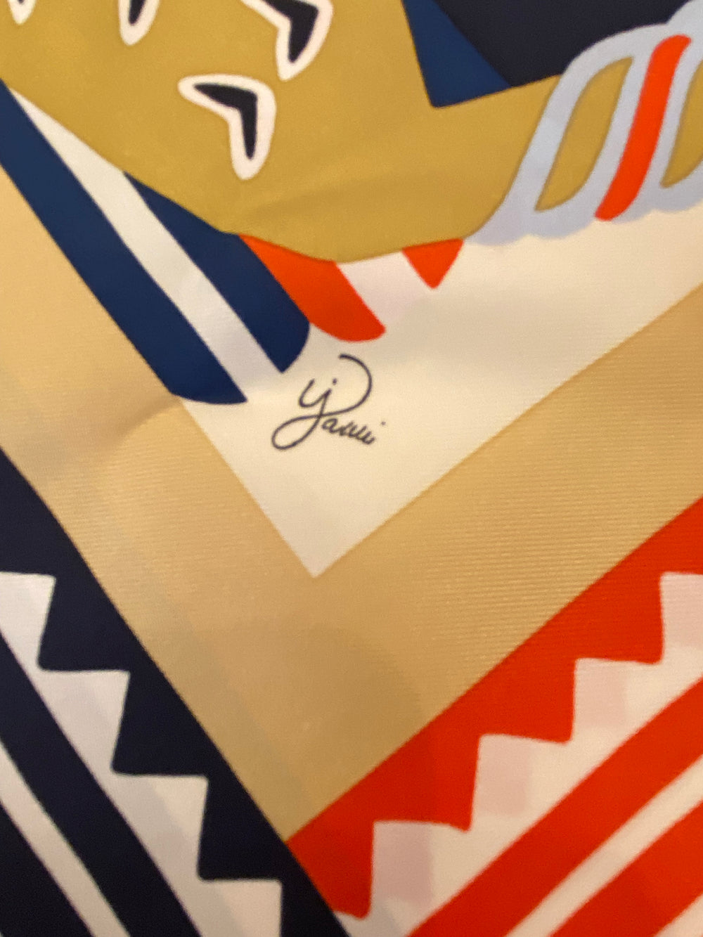 Pre Loved Hermes Silk 'Fantaisie D'Etriers' Scarf (new)