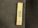 Pre Loved Prada Black Silk Bow Dress size 42 UK10