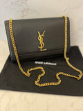 Pre Loved Yves Saint Laurent Kate Bag in Black