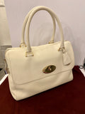 Pre Loved Mulberry Del Rey inWinter White Smooth Calf Leather (new)