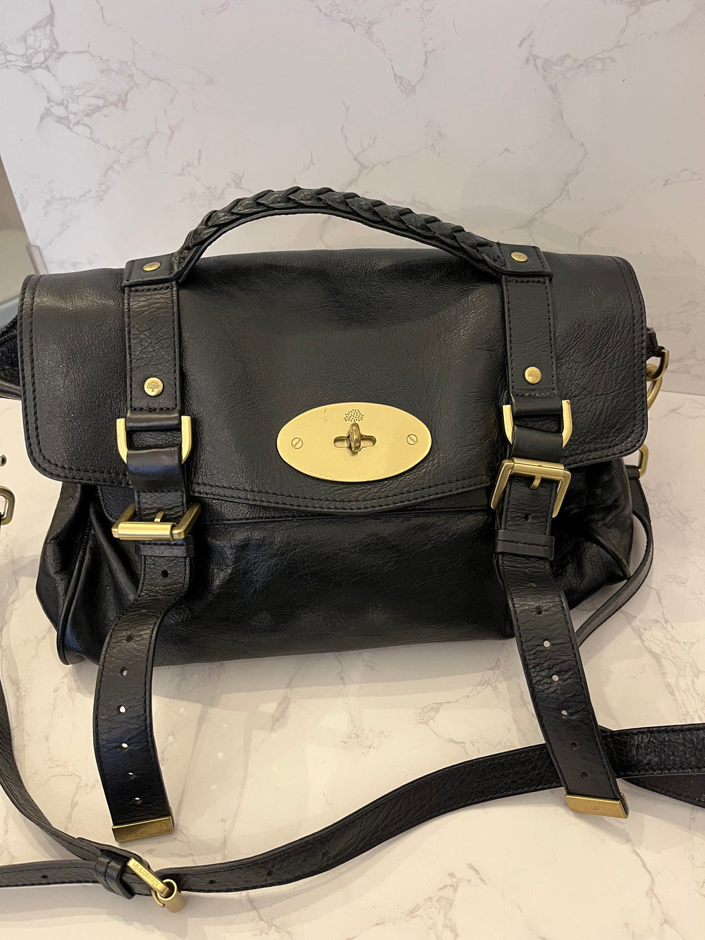 Pre Loved Mulberry Alexa in Black