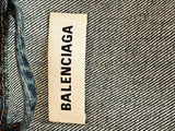 Pre Loved Balenciaga Oversized Denim Jacket -Size 40