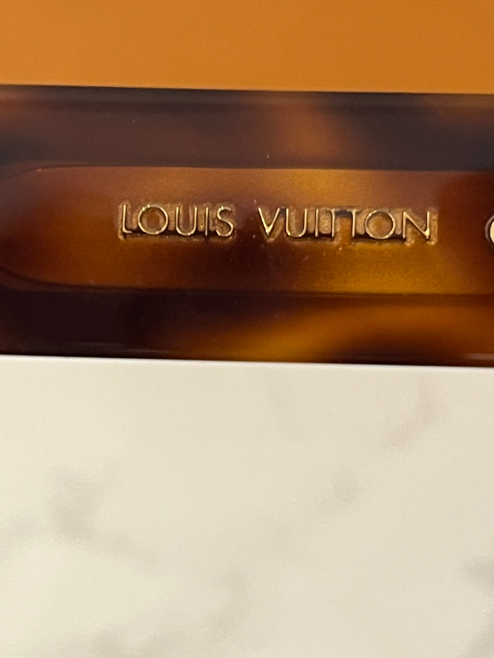 Pre Loved Louis Vuitton Square Tortoishell sunglasses (as new) Reserved