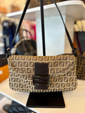 Fendi Vintage Zucchino Baguette Bag