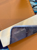 Hermes Collier de Chien Belt in Teal Epsom Leather 85cm /UK 10