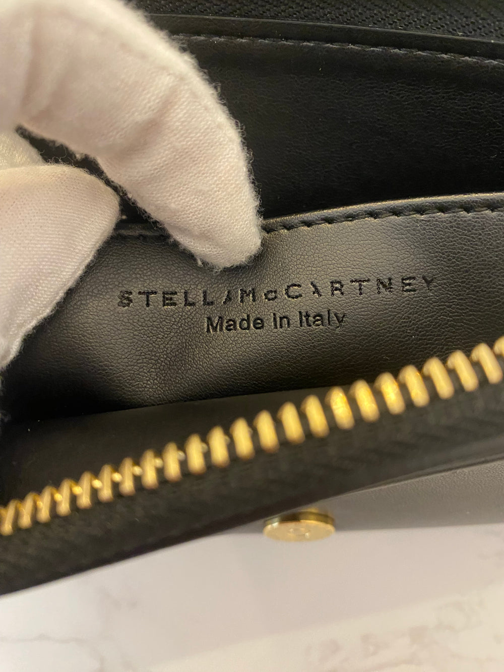 Pre Loved Stella McCartney Logo Crossbody Wallet (excellent)